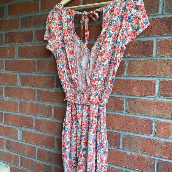 NWT American Eagle pink multicolor romper - Picture 7 of 9